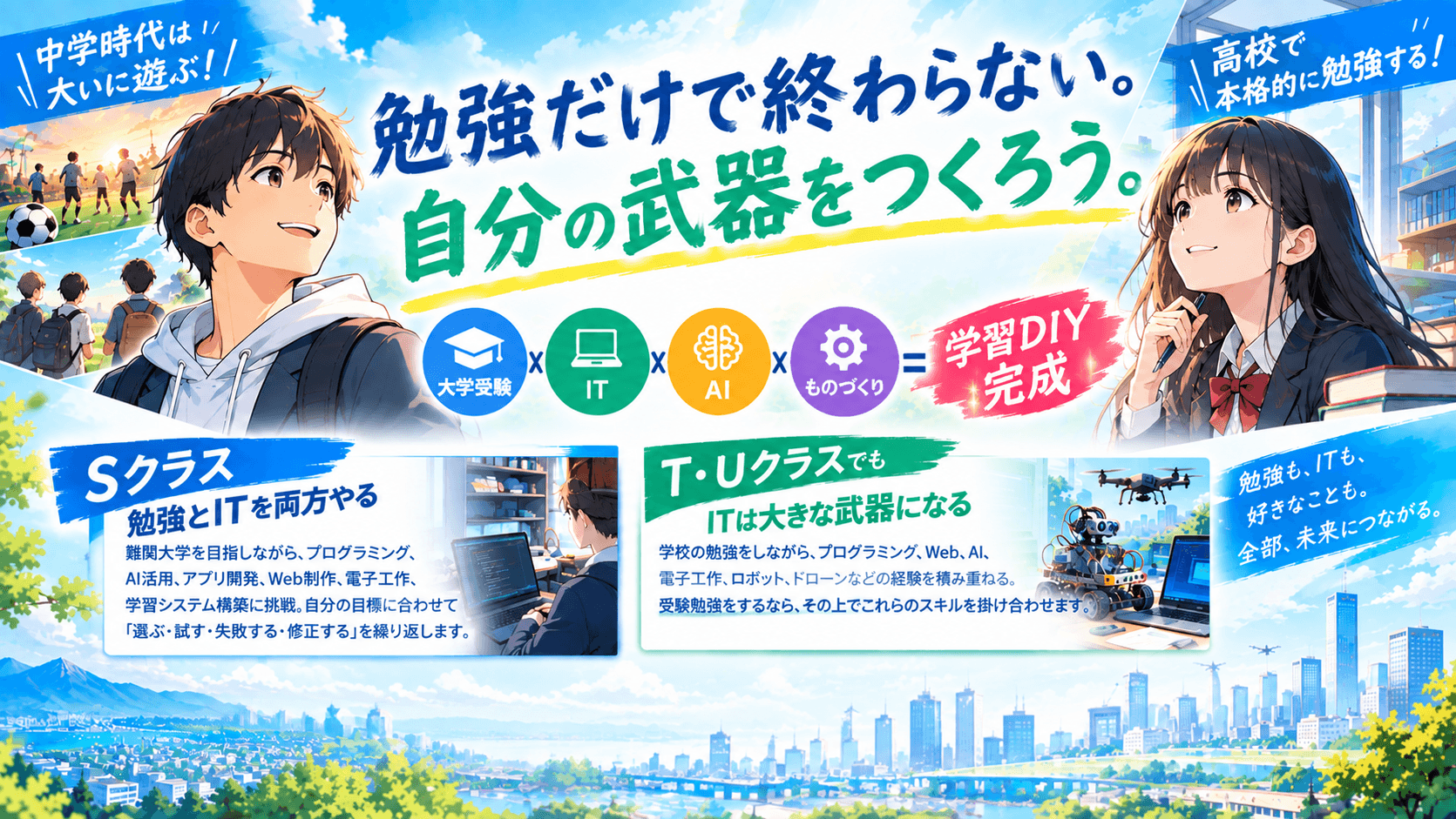 生徒のみなさんへ
